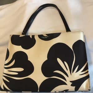 Kate Spade flowered large Sam bag
